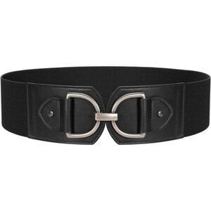 Women Wide Elastic Waist Belt Fashion Stretchy Belt for Dresses